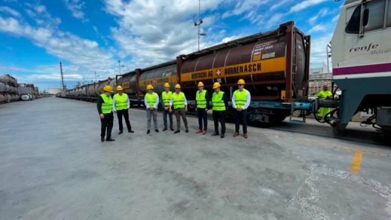 Bertschi i Renfe Mercancías posen en marxa un servei entre Vila seca i