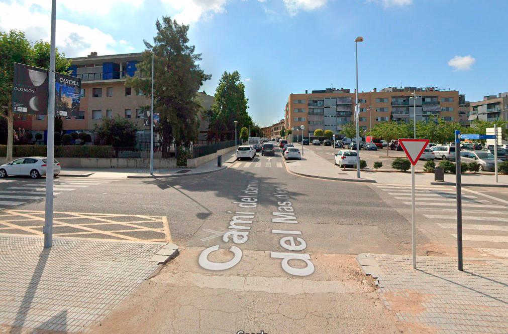 El cruce donde se ha producido el accidente esta tardeFoto: Google Maps