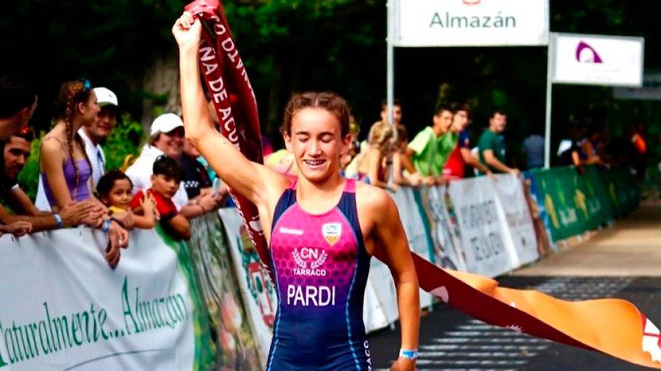 Marta Pardillos cruzó la línea de meta con 12 segundos de distancia de la segunda clasificada y casi un minuto respecto a la tercera. Foto: Cedida