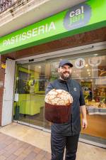 Rafael Aguilera se alzó con el premio al Mejor Panettone Artesano de Chocolate de España 2021. Foto: Àngel Ullate