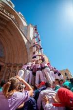 El 3d9f que va descarregar ahir la Colla Jove Xiquets de Tarragona. foto: marc bosch