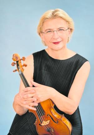 La violinista alemanya Antje Weithaas. Foto: Cedida