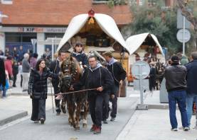 Un dels carros que van sortir l’any passat als Tres Tombs de Valls. Foto: Pere Ferré