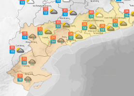 Dimecres 18 de setembre: pluges torrencials