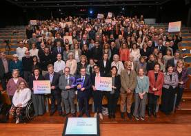 Acte de celebració dels 25 anys de les Convocatòries de Projectes Socials. Foto: Fundació ‘la Caixa’.