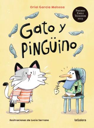 $!Ana Punset reseña ‘Gato y Pingüino’, de Oriol Garcia