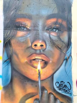 $!‘Spraysion’ urbana en El Vendrell