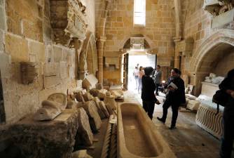 Interior de la capilla que reabrió en marzo de este año. Foto: Pere Ferré