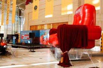 La presentación de la segunda edición de ‘Cap butaca buida’ tuvo lugar en el Teatre Nacional de Catalunya. Foto: ACN