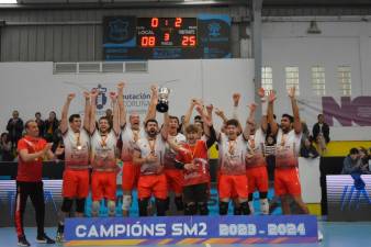 El Club Voleibol SPiSP es campeón de la Superliga 2.