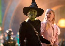 Cynthia Erivo ( Elphaba) y Ariana Grande (Glinda) son las dos grandes protagonistas. Foto: Universal Pictures