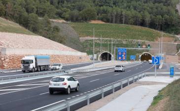 Se instalará un edificio complementario en el centro de control del túnel del Coll de Lilla. Foto: Pere Ferré