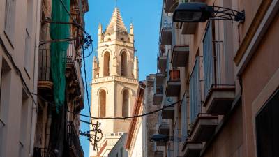 El campanario de Sant Pere. FOTO: santi garcía