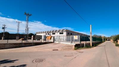 La nave, que lleva años abandonada, se encuentra en el Camí Fondo, cerca del Estadi. Foto: Àngel ullate