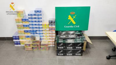 Su valor en el mercado podría haber alcanzado los 12.836 euros. Foto: Guardia Civil