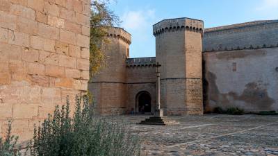 La puerta real de Poblet. Foto: S. García