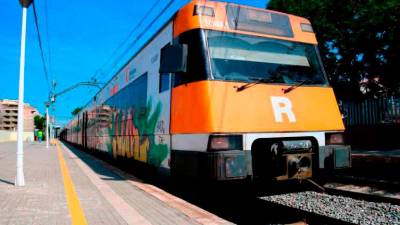 Imagen de archivo de un tren de Rodalies. Foto: DT