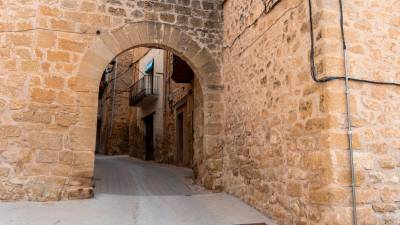 El portal del Carrer Bonaire. Foto: S. García