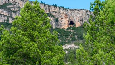 Situación de la cueva. FOTO: S. García