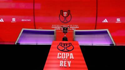 El sorteo de la Copa del Rey se ha celebrado este mediodía. Foto; EFE