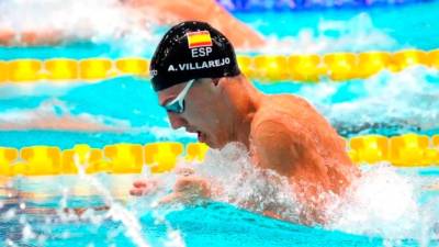 Àlex Villarejo, durante el Campeonato del Mundo de Natación Paralímpica. Foto: Comité Olímpico Paralímpico