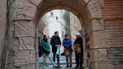 El nou portal de Natzaret del Pessebre Vivent que s’estrenarà aquest 2024. foto: cedida