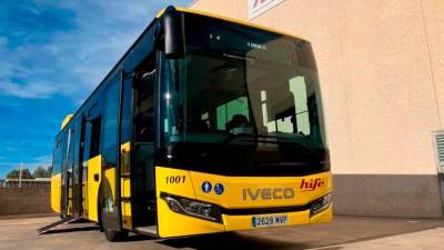 Un bus urbano de Calafell.