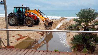 El Ayuntamiento ha detectado presencia de la bacteria E. coli en las aguas que bajan por el barranco. Foto: DT