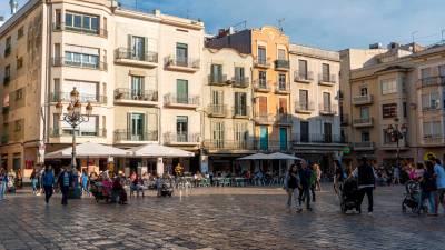 La Plaça del Mercadal. FOTO: santi garcía