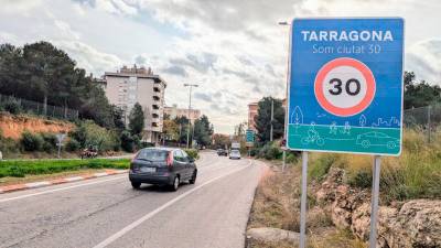 Se cumplen 4 años de la implantación del límite del 30 por hora en casi todas las vías de Tarragona. Foto: Àngel Ullate