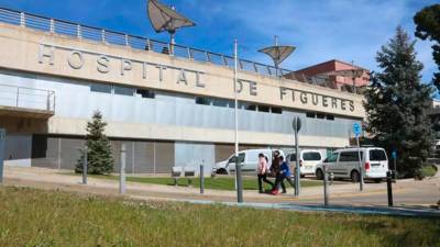 La fachada del Hospital de Figueres. Foto: ACN