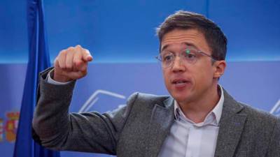 El portavoz de Sumar en el Congreso de los Diputados, Íñigo Errejón. Foto: EFE