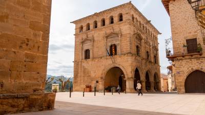 La Casa de la Vila de Arnes. Foto: S. García