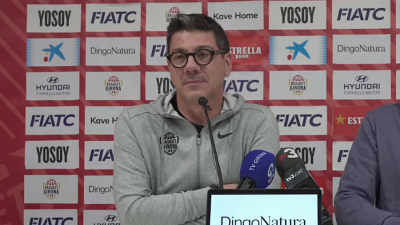 Fotis Katsikaris, entrenador del Bàsquet Girona. Foto: Bàsquet Girona