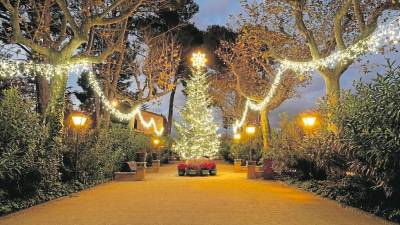 Mas La Boella cuida cada detalle para que la Navidad sea inolvidable. FOTO: Cedida