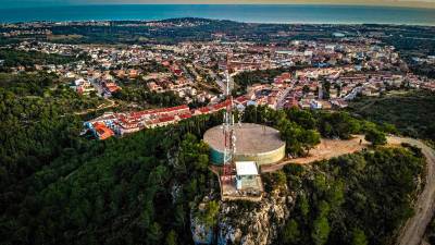 Vista aérea de Roda de Berà. Foto: Cedida