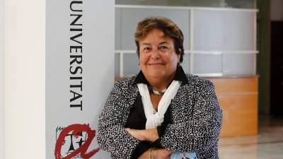 Maria José Figueras fue la rectora de la URV entre 2018 y 2022. Foto: Alredo González/DT