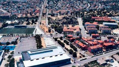 El antiguo trazado de la línea de alta tensión será un paso de carril bici.