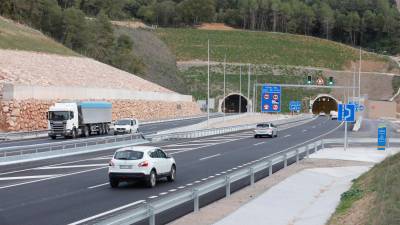 El túnel de Coll de Lilla. foto: pere ferré/dt