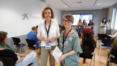 Eva Pocurull y Bárbara Vastenavond, sus creadoras. Foto: Pere Ferré