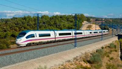 Un tren AVE. Foto: Renfe