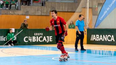 Martí Casas en las semifinales de la Supercopa de España ante el Noia Freixenet. Foto: Reus Deportiu