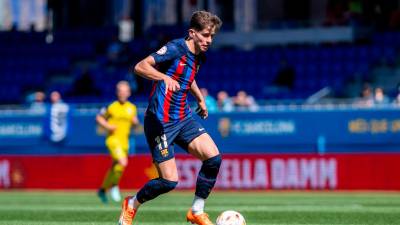 Estanis Pedrola podría jugar en la Serie B de la mano de la Sampdoria. Foto: FC Barcelona