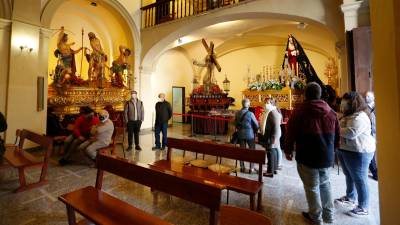 El colegio electoral, en la Iglesia de Natzaret, se abrirá de seis de la tarde a nueve de la noche. Foto: Pere Ferré