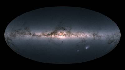 Observación de todo el cielo del satélite. FOTO: ESA/Gaia/DPAC