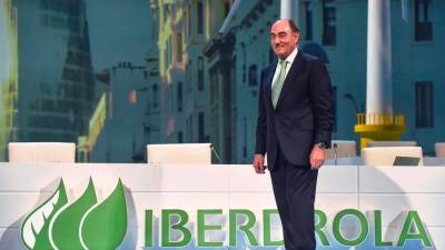 El presidente de Iberdrola, Ignacio Galán. Foto: EFE