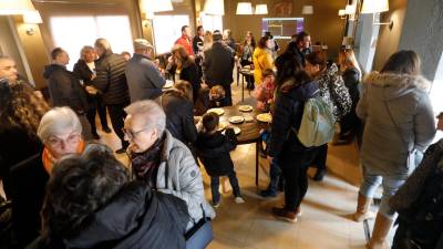 L’entitat va celebrar una jornada de portes obertes el dia de Sant Antoni. FOTO: Pere Ferré