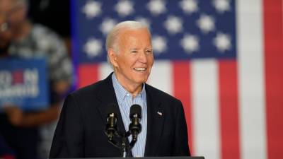 En el debate contra el expresidente Donald Trump (2017-2021) a Biden se le vio titubeante e incapaz tanto de acabar algunas frases. Foto: EFE