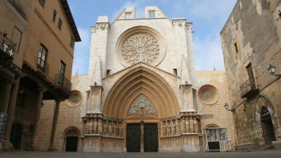 El toc es va fer des de la catdral de Tarragona. Foto: DT