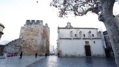 La reunión se celebró ayer por la tarde en la iglesia de Natzaret, en la Plaça del Rei. Foto: Pere Ferré